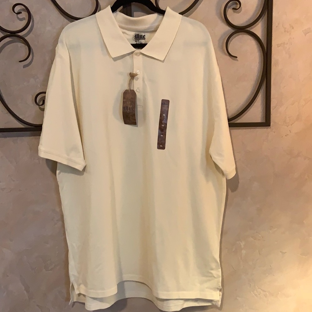 XXL light yellow Blue Pronto Uomo polo shirt